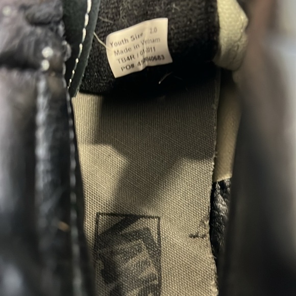 Vans hi top black checkerboard sneakers - Picture 11 of 12